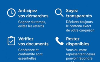 🚢 Importateurs & Déclarants : un passage fluide au scanner commence par de bons réflexes.